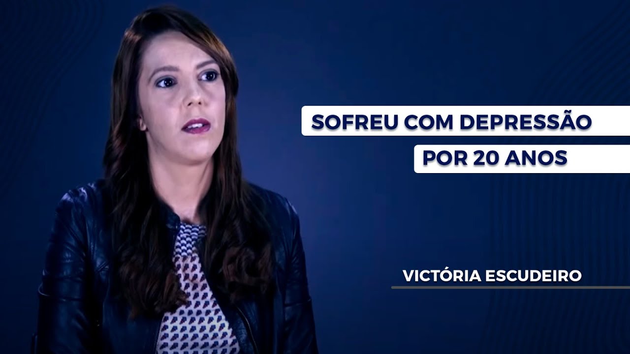 Sofreu com Depressão por 20 anos | Victória Escudeiro
