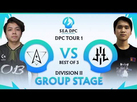 Polaris Esports vs Lilgun Game 2 (BO3) | DPC SEA Tour 1 : Division II