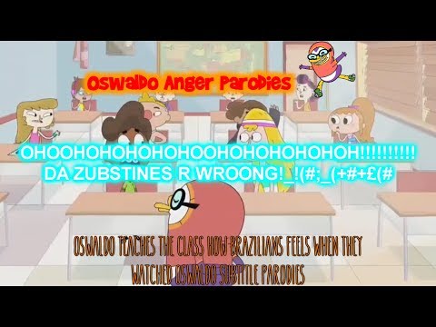 Oswaldo teaches the class how Brazilians feels when they watched Oswaldo Subtitle Parodies