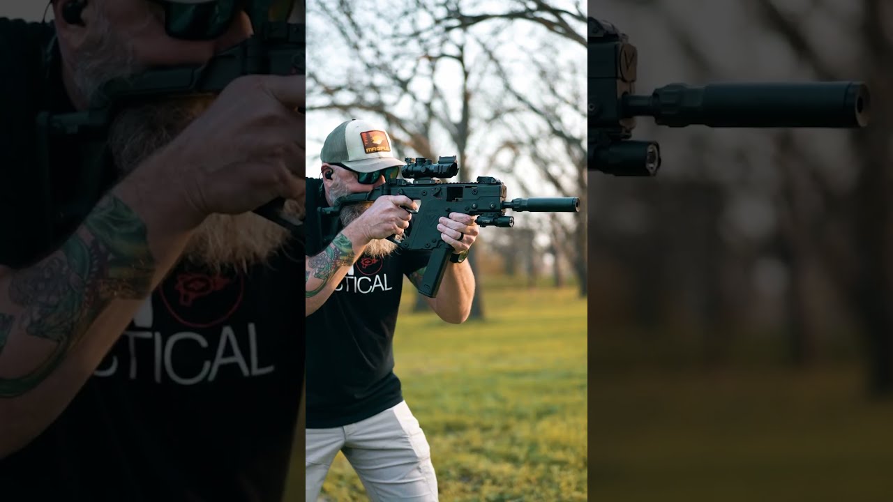 How to use a Full Auto KRISS VECTOR 🔥 Spoiler Alert: IT SHOOTS FAST.