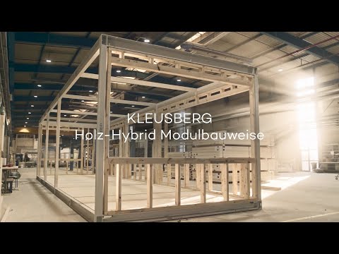 KLEUSBERG timber-hybrid modular construction – The best of both worlds