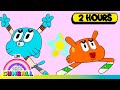 Two Hours Of Gumball And Darwin Being Whacky Mega Compilation Gumball Cartoon Network