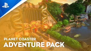 PlayStation Planet Coaster: Console Edition - Adventure Pack Launch Trailer | PS5, PS4 anuncio