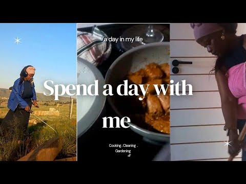 Delayed vlog:  Let's spend a day and half 🙃 together// cooking/cleaning/ new house/Rural makoti 