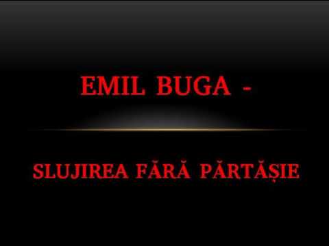 🔊 Emil Buga AUDIO (2002) - Ministry without fellowship?