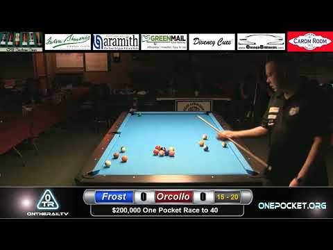 Frost vs Orcollo - 200k One Pocket - 10 of 16