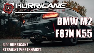 Video: Hurricane V2 Edelstahl Duplex Sportauspuff-Komplettanlage ab Kat mit Klappensteuerung BMW M2 F87 Video: Hurricane V2 Edelstahl Duplex Sportauspuff-Komplettanlage ab Kat mit Klappensteuerung BMW M2 F87
