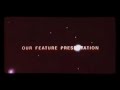 Our Feature Presentation In Dolby Stereo