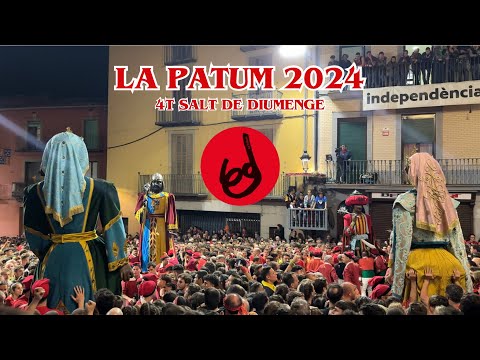 La Patum 2024 (4t Salt de Diumenge i tirabols, la Patum Completa)