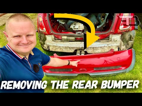 Mini R53/R50 How to remove the rear bumper from your Mini 2001-2006