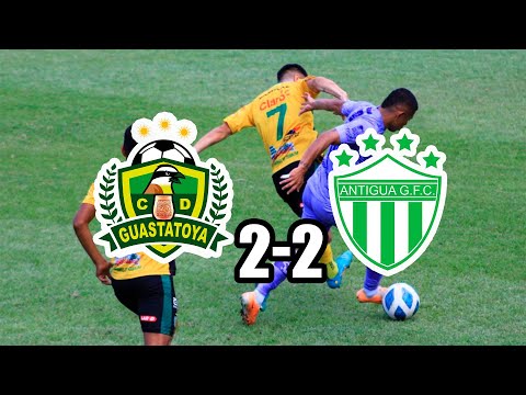 GOLES: Guastatoya 2 - 2 Antigua GFC