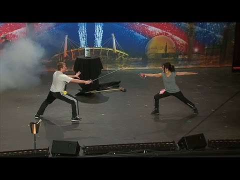 Städarna gjorde ett underligt nummer - Talang (TV4)