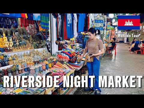 Must-Visit Night Market in Cambodia! Souvenirs, Art & Street Vibes| Siem Reap 🇰🇭 2025