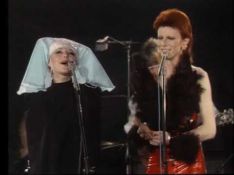 David Bowie&  Marianne Faithful - 3 Takes of "I Got You Babe" 1980 Floor Show 1973 - No Timecoding!