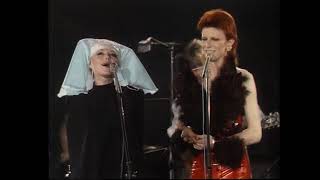 David Bowie&amp;  Marianne Faithful - 3 Takes of &quot;I Got You Babe&quot; 1980 Floor Show 1973 - No Timecoding!