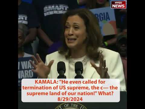 Kamala's got protesters again, CNN fact checks Kamala