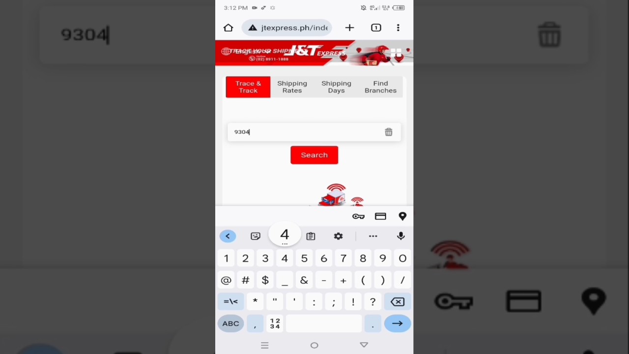 #how to trace the package #tutorial #paano Malaman Ang pinadala na package sa j and t express