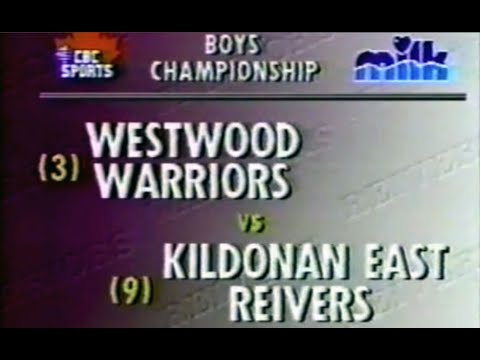 1990 AAA Boys Provincial Basketball Championship - Kildonan East vs Westwood - Classic Games