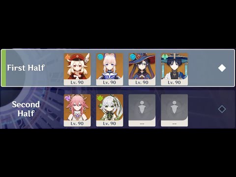 3.5 Spiral Abyss, 5★ Catalyst Team 📖 - (Floor 12, 9★)