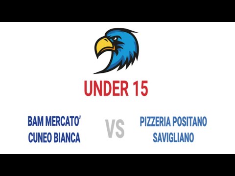 13-11-21: #U15M - BAM Mercatò Cuneo Bianca VS Pizzeria Positano Savigliano - ore 15.30