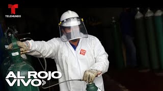 Mafias atacan a quienes regalan oxígeno a personas con COVID-19