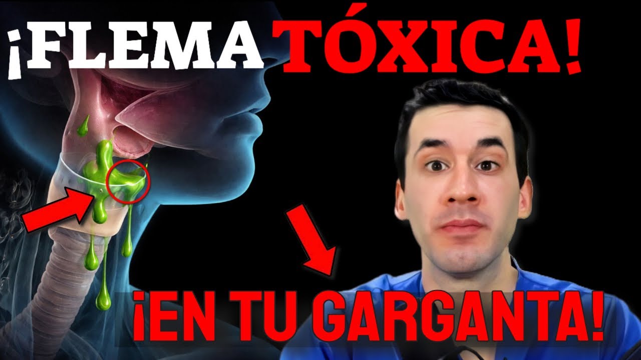 FLEMA TÓXICA en TU GARGANTA ¡ELIMÍNALA INMEDIATAMENTE!