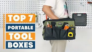 7 Best Portable Tool Boxes for Easy Storage & Transport