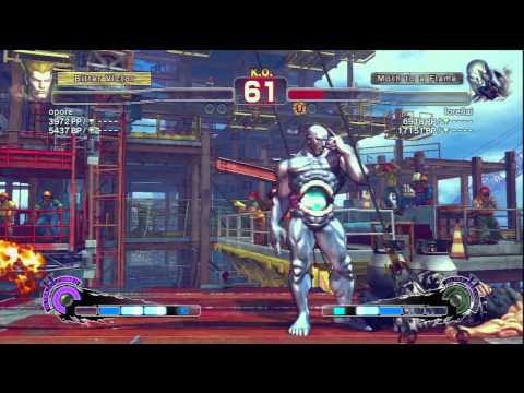 opore (Guile) Vs lorellai / poongko (Seth) SSF4 Ranked Matches - PSN