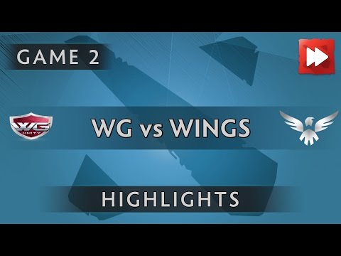 WarriorsGaming.Unity vs the wings gaming [Game 2] The Boston Major 2016 - Dota Highlights