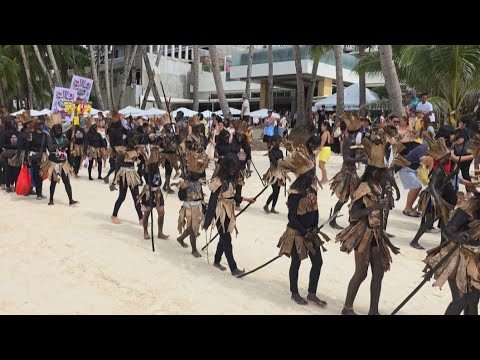 Look! This is Boracay Ati-Atihan Festival on January 11 2026 9:50am Walk | Viva Kay Sr. Sto Niño 