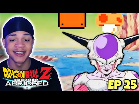 NON DRAGON BALL FAN REACTS TO DBZ ABRIDGED EPISODE 25!!