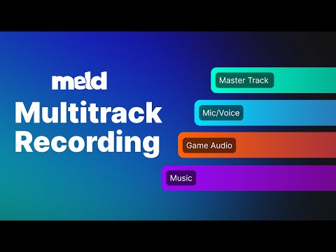 Separate Audio with Multitrack Recording