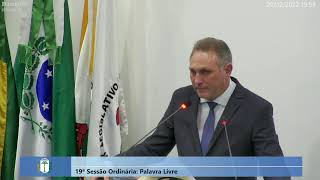 Sessão da Câmara de Vereadores Irati 20/12/2022