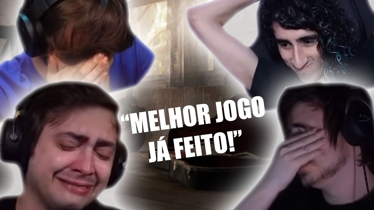 Streamers reagindo ao final de The Last Of Us 2