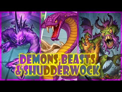 NO MORE WORDS! - Hearthstone Battlegrounds - Shudderwock