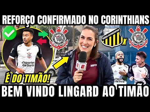 CORINTHIANS ACERTA A CONTRATAÇÃO DE JESSE LINGARD E AGUARDA MEIA NO CT JOAQUIM GRAVA NESSA SEXTA 