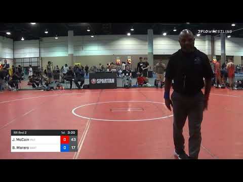 220 Lbs Prelims - Joshua McCain, Valiant Prep Vs B Marero, Sheldon Wrestling Duals 08c5