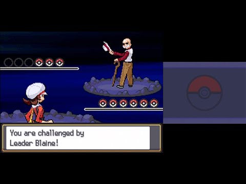 Pokémon SoulSilver [Part 63: Burning Hearts... VS. Blaine!] (No Commentary)