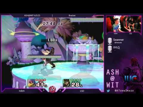 PM Bracket ASH@WIT 6/5/15 - robm (Falco) vs LSD (Snake)