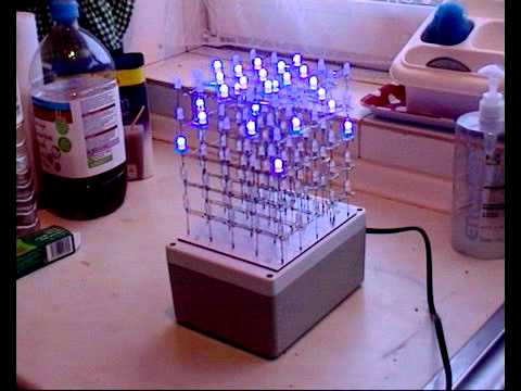 comment construire cube led