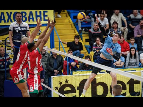 HL: Montana - Neftochimic (Match No 123 Efbet Super Volley 24/25)