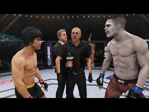 Bruce Lee vs. Buzzsaw (EA Sports UFC 3) - Crazy UFC 👊🤪