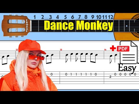 Tones and I - Dance Monkey Guitar Tab
