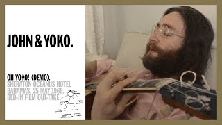 Oh Yoko! - John Lennon &amp; Yoko Ono (4K) Sheraton Oceanus Hotel, Freeport, Bahamas, 25 May 1969