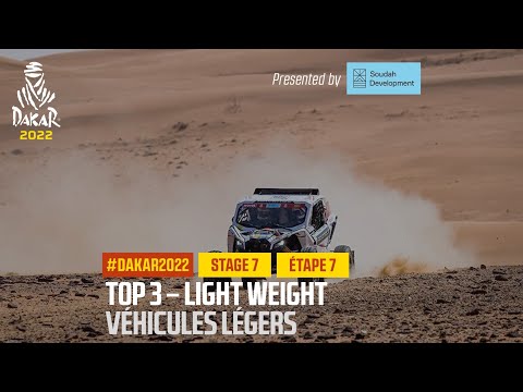 Light Weight Vehicles Top 3 presented by Soudah Development - Stage 7 - #Dakar2022
