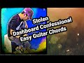 Stolen (Dashboard Confessional) Easy Guitar Chords Guitar Tutorial