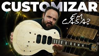 SERÁ QUE A GUITARRA LES PAUL QUE FICOU 8 ANOS NO LUTHIER TEM SALVAÇÃO? | DICA: COMO PINTAR COM SPRAY