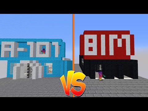 BIM VS A101 - Minecraft Op Skyblock
