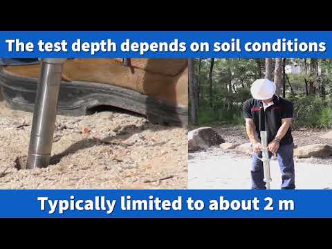 Dynamic Cone Penetrometer Test I Experimental Procedure #experiment #education #engineering