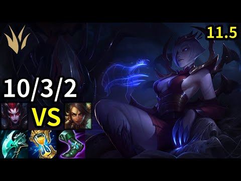 Elise Jungle vs Nidalee - KR Master | Patch 11.5